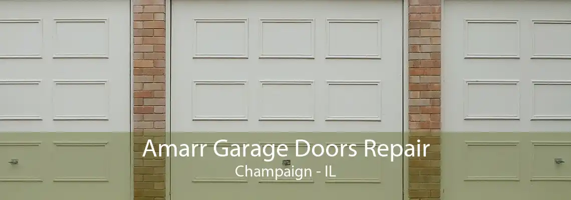 Amarr Garage Doors Repair Champaign - IL