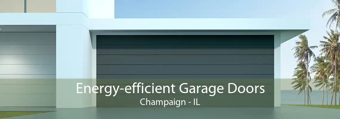 Energy-efficient Garage Doors Champaign - IL