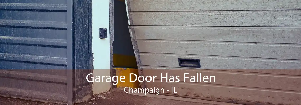 Garage Door Has Fallen Champaign - IL