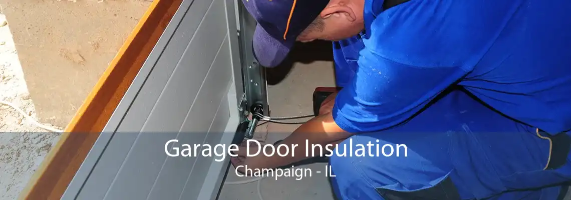 Garage Door Insulation Champaign - IL