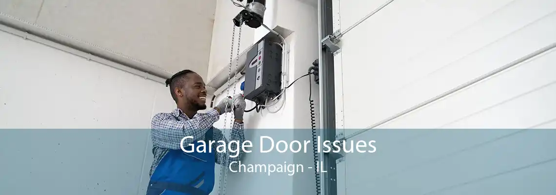 Garage Door Issues Champaign - IL