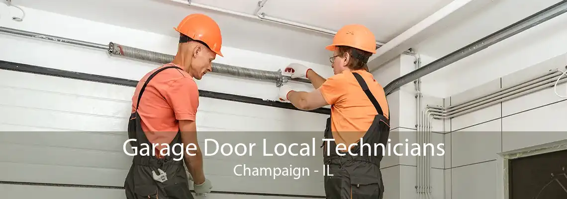 Garage Door Local Technicians Champaign - IL