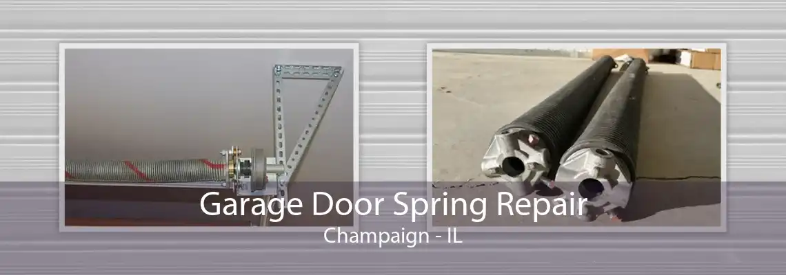 Garage Door Spring Repair Champaign - IL