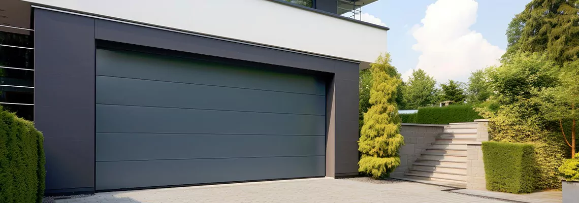 Haas Galvanized Steel Garage Door in Champaign, IL