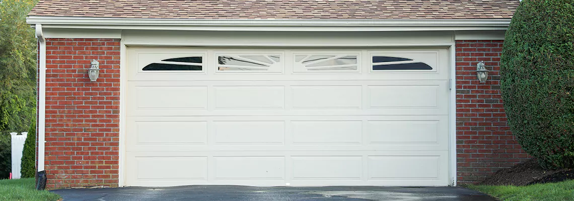 Vinyl Garage Doors Renovation in Champaign, IL