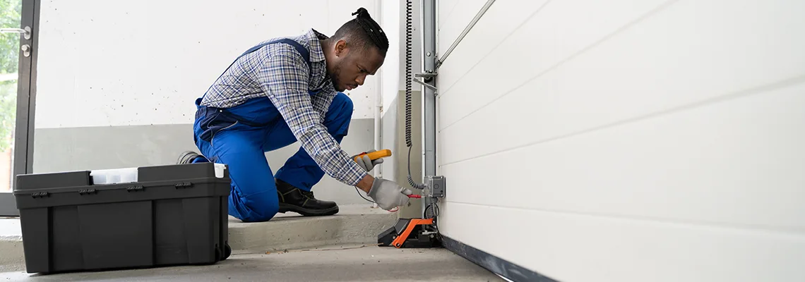 Garage Door Track Repair in Champaign, IL