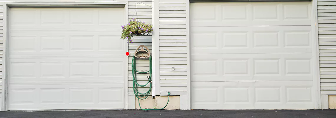 Sectional Garage Door Dropped Down Repair in Champaign, Illinois