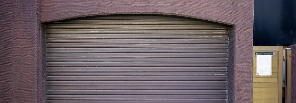 Fallen Garage Door Worn Rollers Replacement in Champaign, Illinois