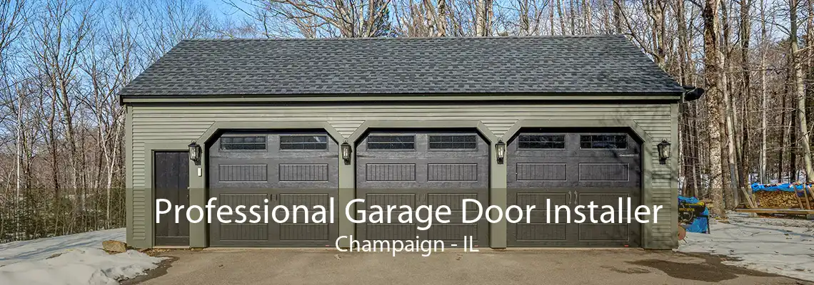 Professional Garage Door Installer Champaign - IL