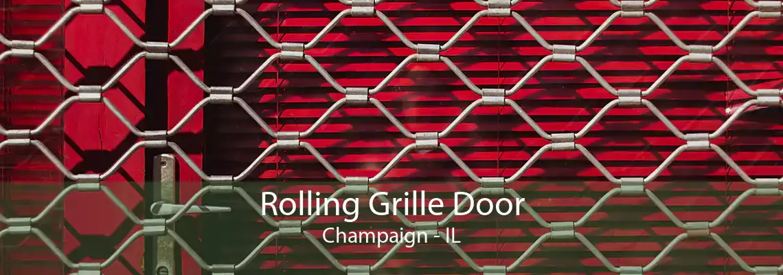 Rolling Grille Door Champaign - IL