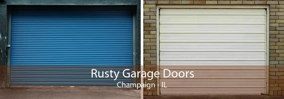 Rusty Garage Doors Champaign - IL